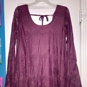 Altar’d State Purple Medium Dress
